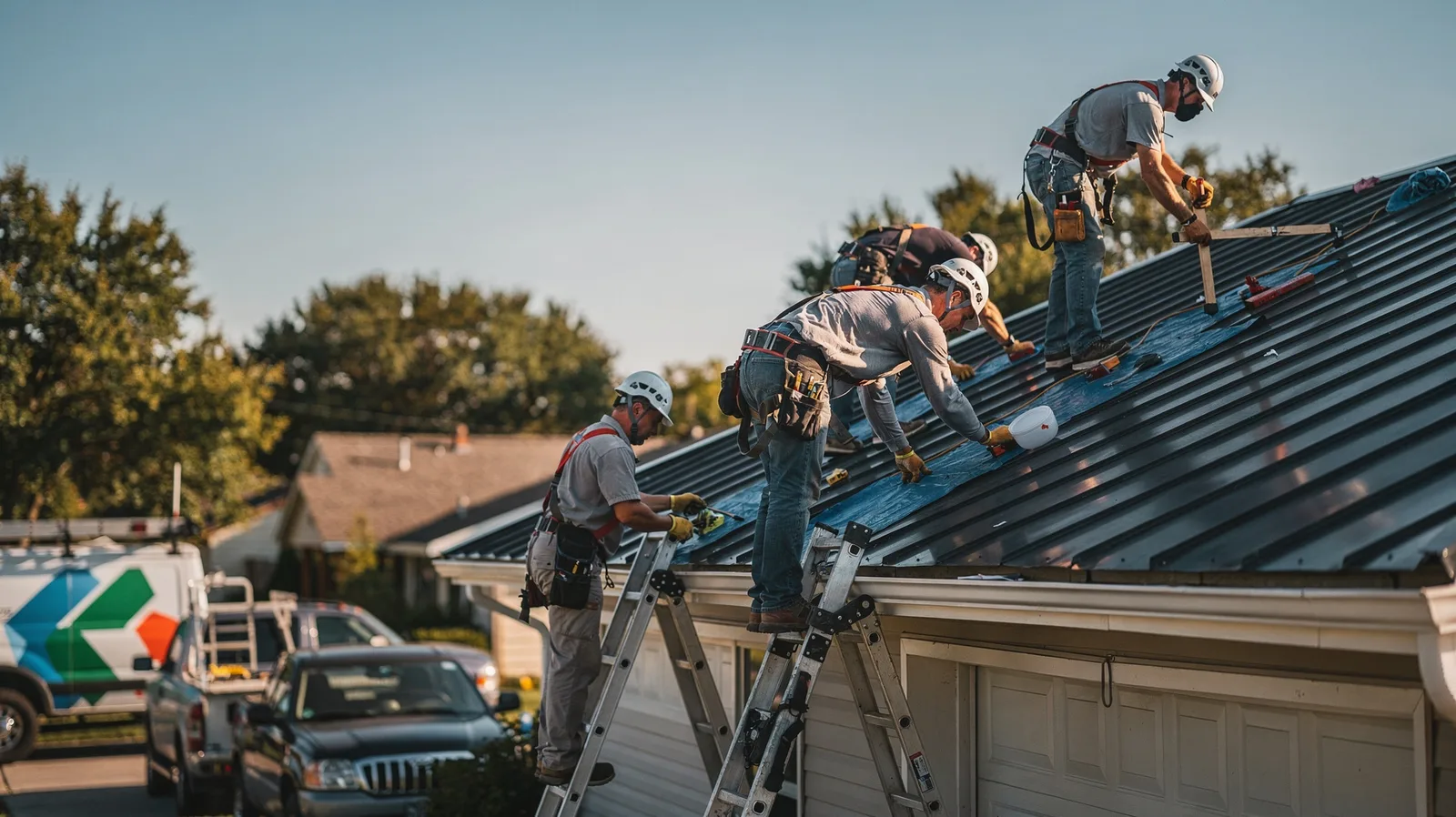 Metal Roof Installation in Goldsmith, IN near me